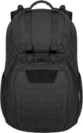 vAv YAKEDA 500D NylonTactical Military Backpack for Men,Fit 12.6-15.6 inches Laptop, Daily Bag for Hiking,hunting,running（Black）