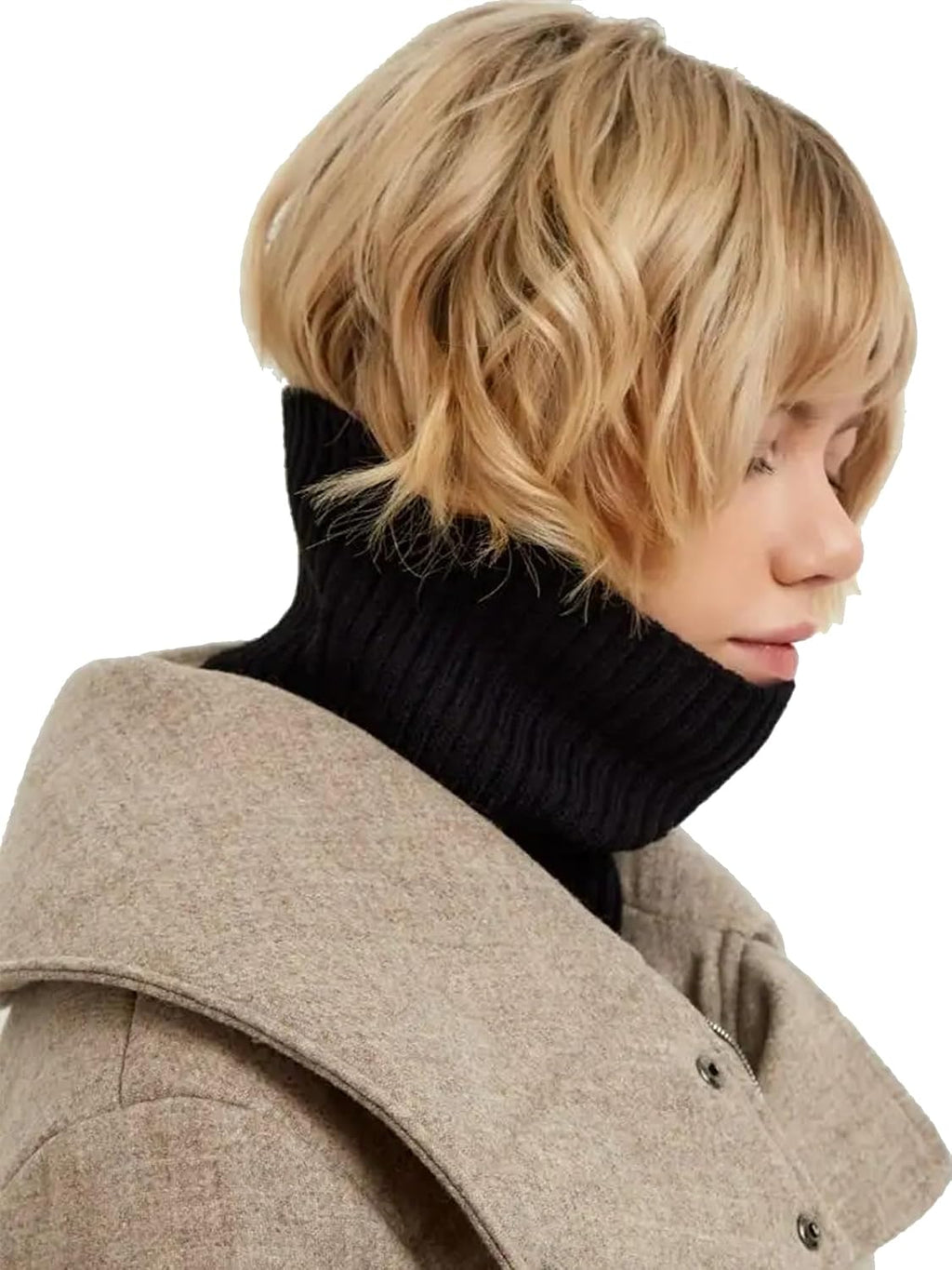 Winter Neck Warmer Scarf Neck Gaiter for Men Women, Windproof Neck Warmer Ski, Tube Circle Neck Scarves