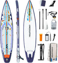 MOUNTOCEAN Premium Extra Wide Inflatable Paddle Board with SUP Accessories