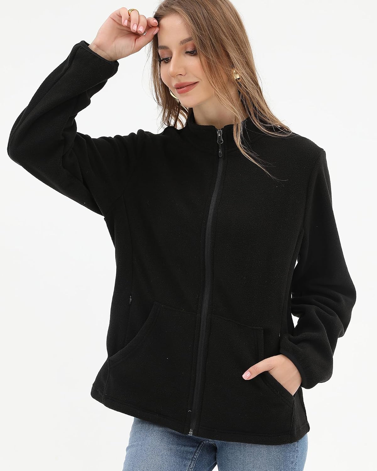 Argstar Women's Fleece Jacket 6 Pockets (XS-2XL)