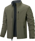 33,000ft Men's Lightweight Softshell Jacket Fleece Waterproof Windbreaker
