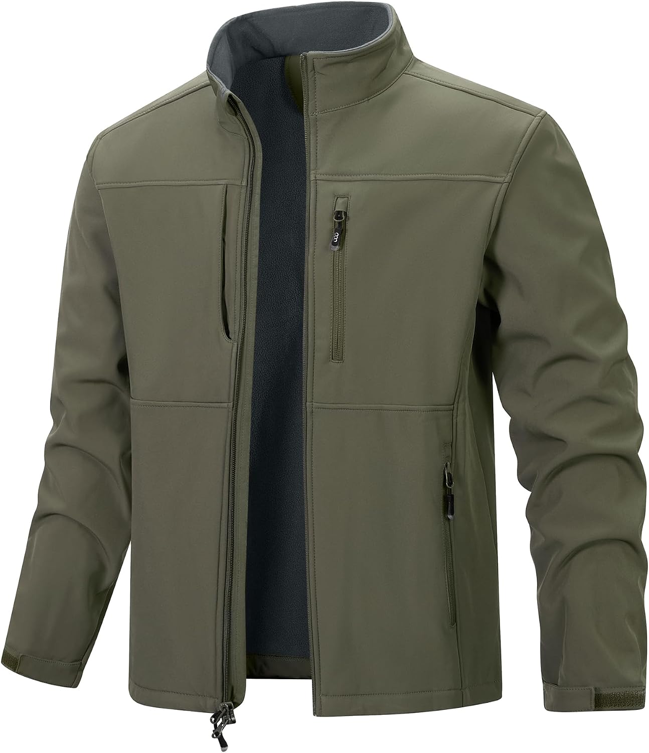 33,000ft Men's Lightweight Softshell Jacket Fleece Waterproof Windbreaker
