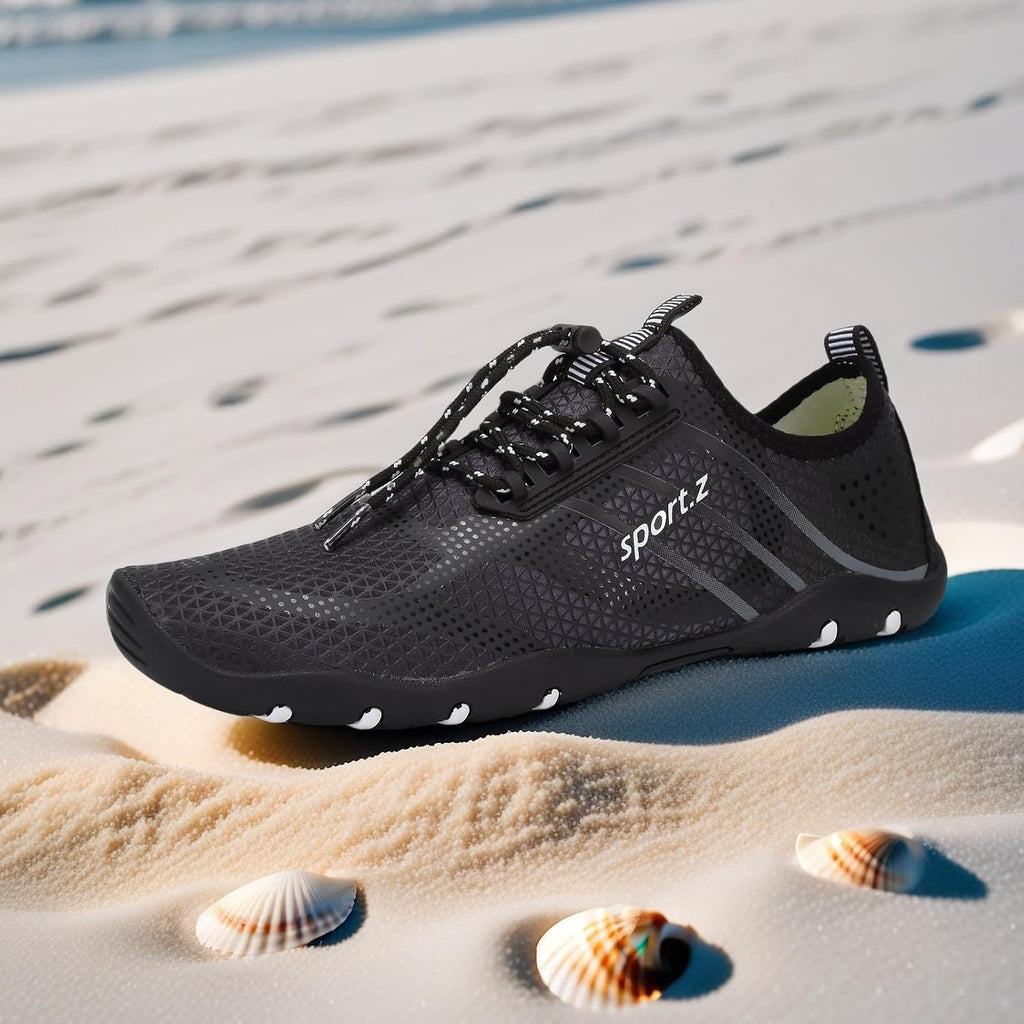 WateLves Water Shoes Mens Womens Barefoot Beach Swim Shoes Quick-Dry Aqua Socks Pool Shoes for Surf Yoga Water Aerobics