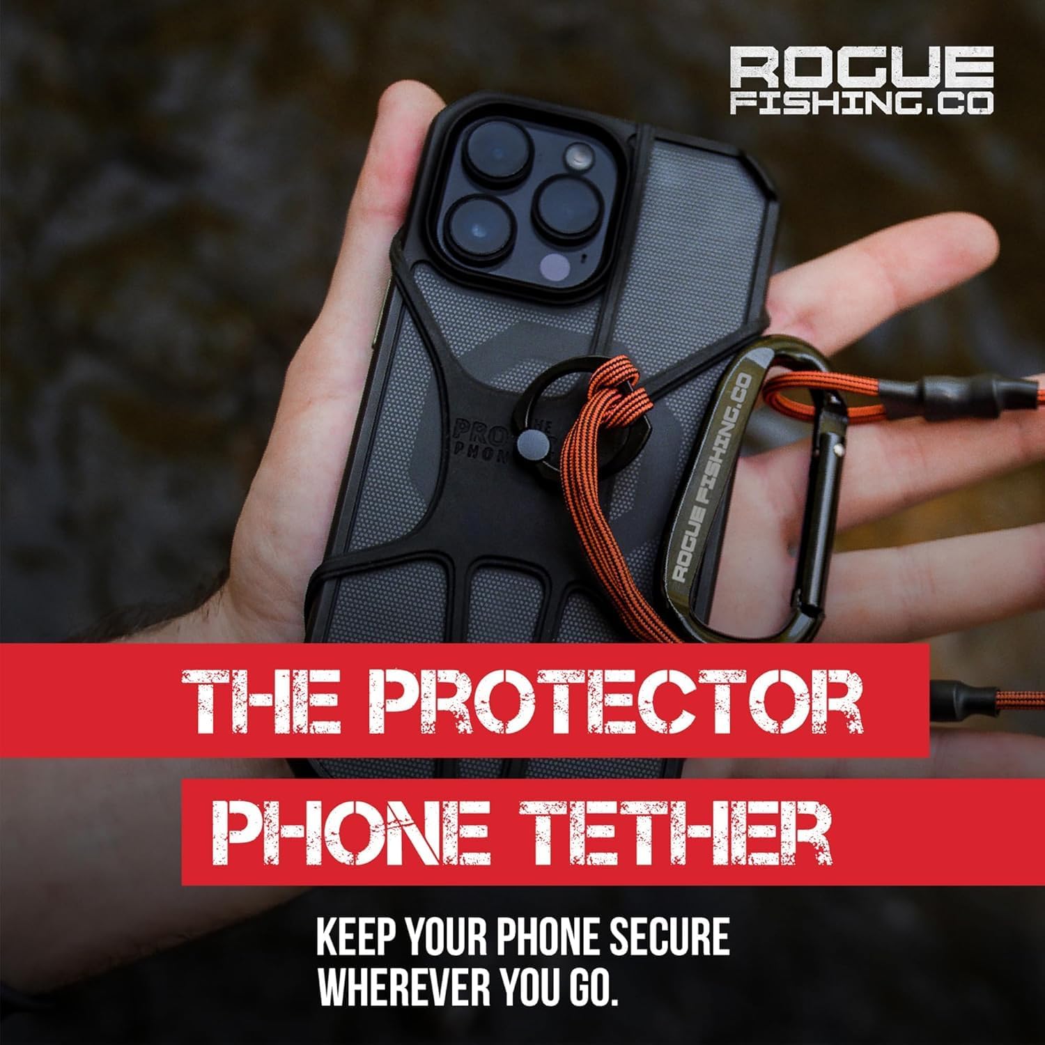 Rogue Fishing Co. The Protector Phone Tether - Phone Leash