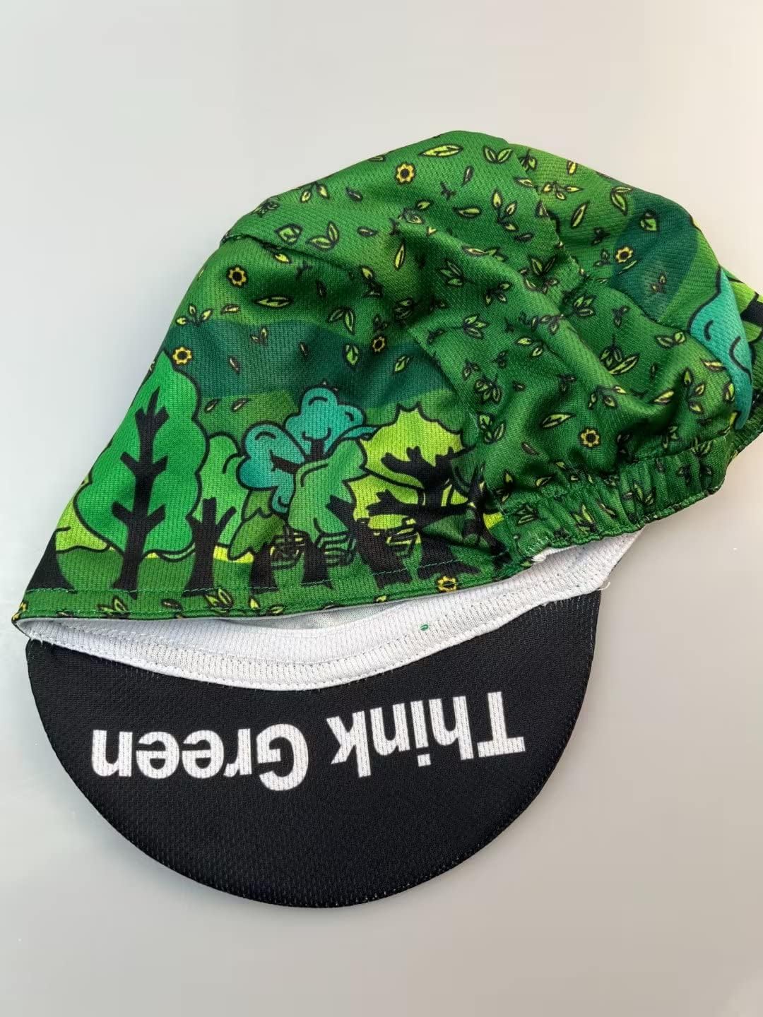 Funny Cycling Cap - Polyester Cycling Hat-Under Helmet - Cycling Helmet Liner Breathable&Sweat Uptake