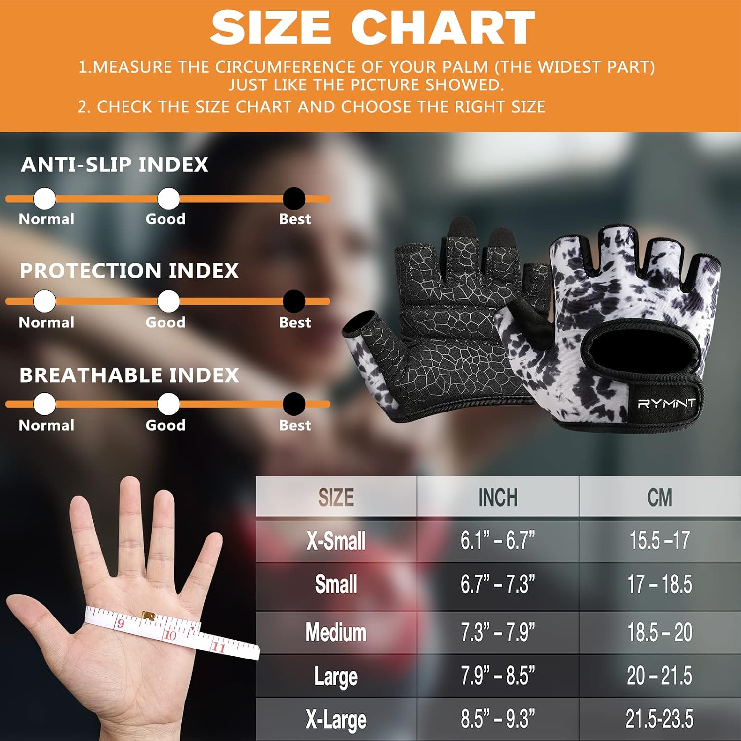 Short Workout Gloves for Women Men, Weight Lifting Gloves Full Palm Pads