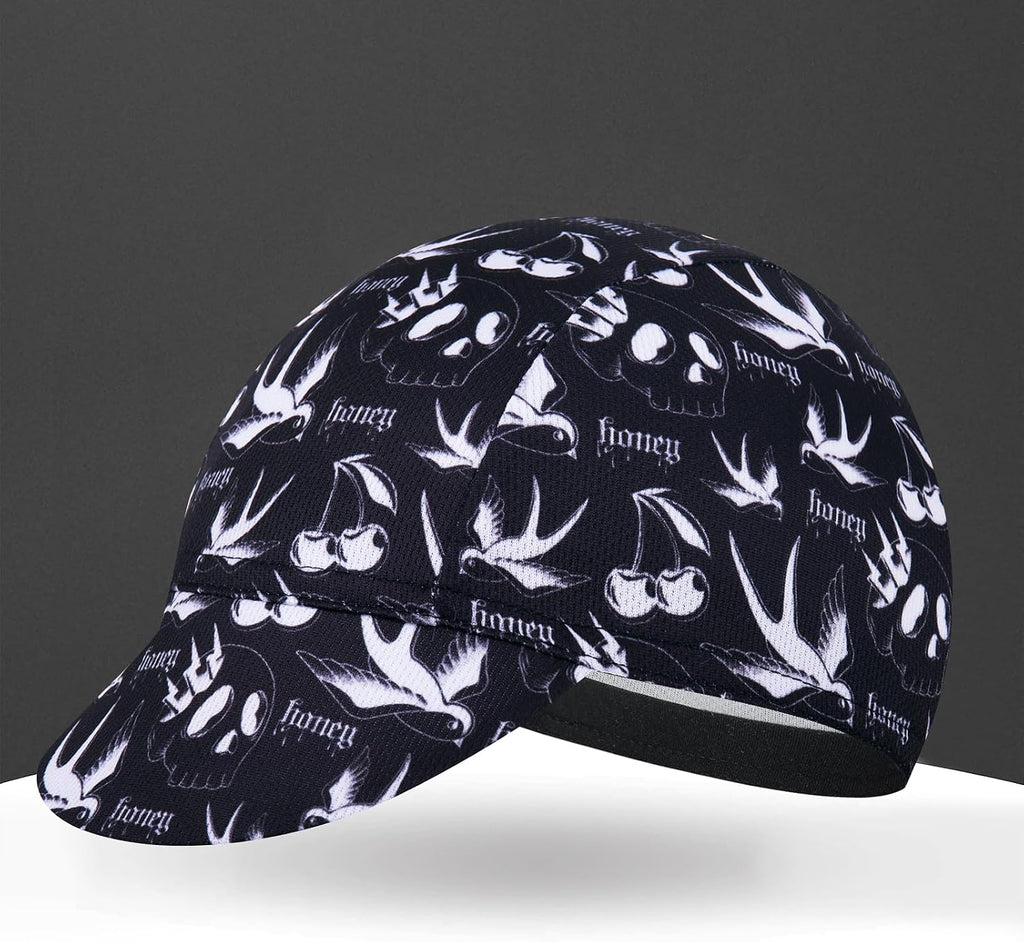 Cycling Cap for Man and Woman Cycling Hat Under Helmet-Polyester Breathable Sweat Absorbent