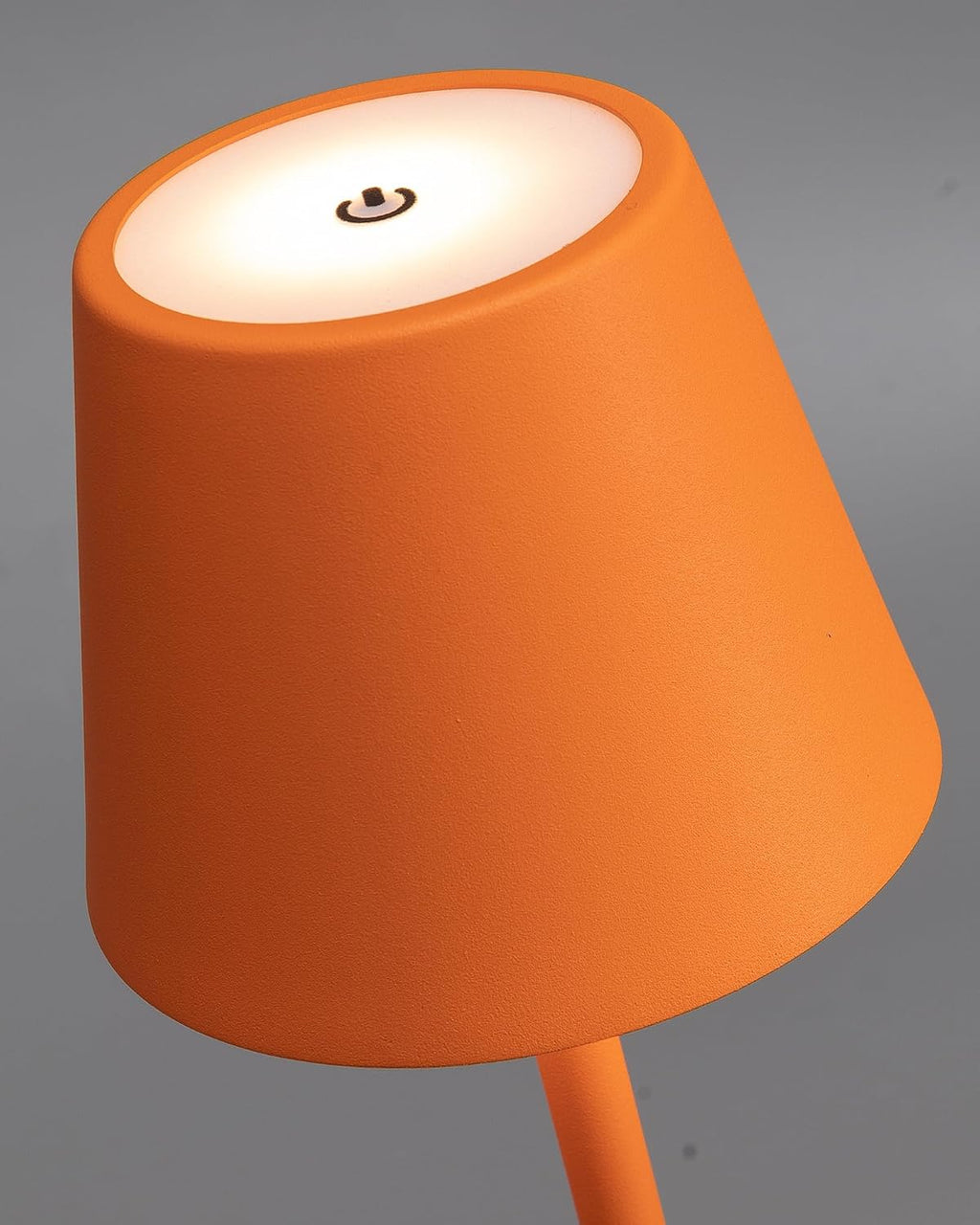 KDG 2 Pack Cordless Orange Table Lamps, Rechargeable Portable LED Desk Lamp