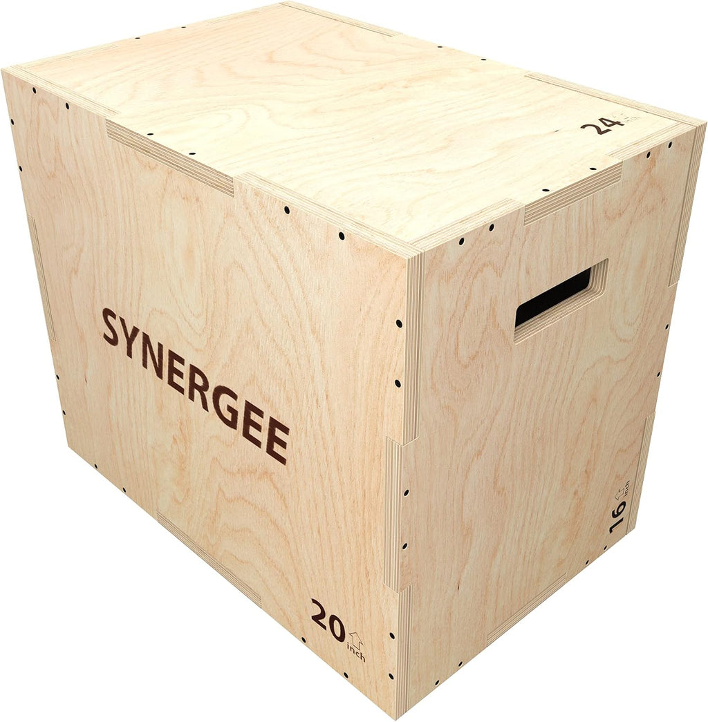 Synergee 3 in 1 Wood Plyo Box – Multiple Sizes