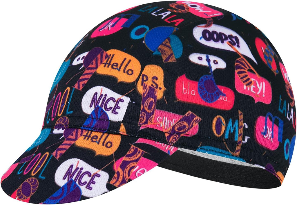 Cycling Cap for Man and Woman Cycling Hat Under Helmet-Polyester Breathable Sweat Absorbent