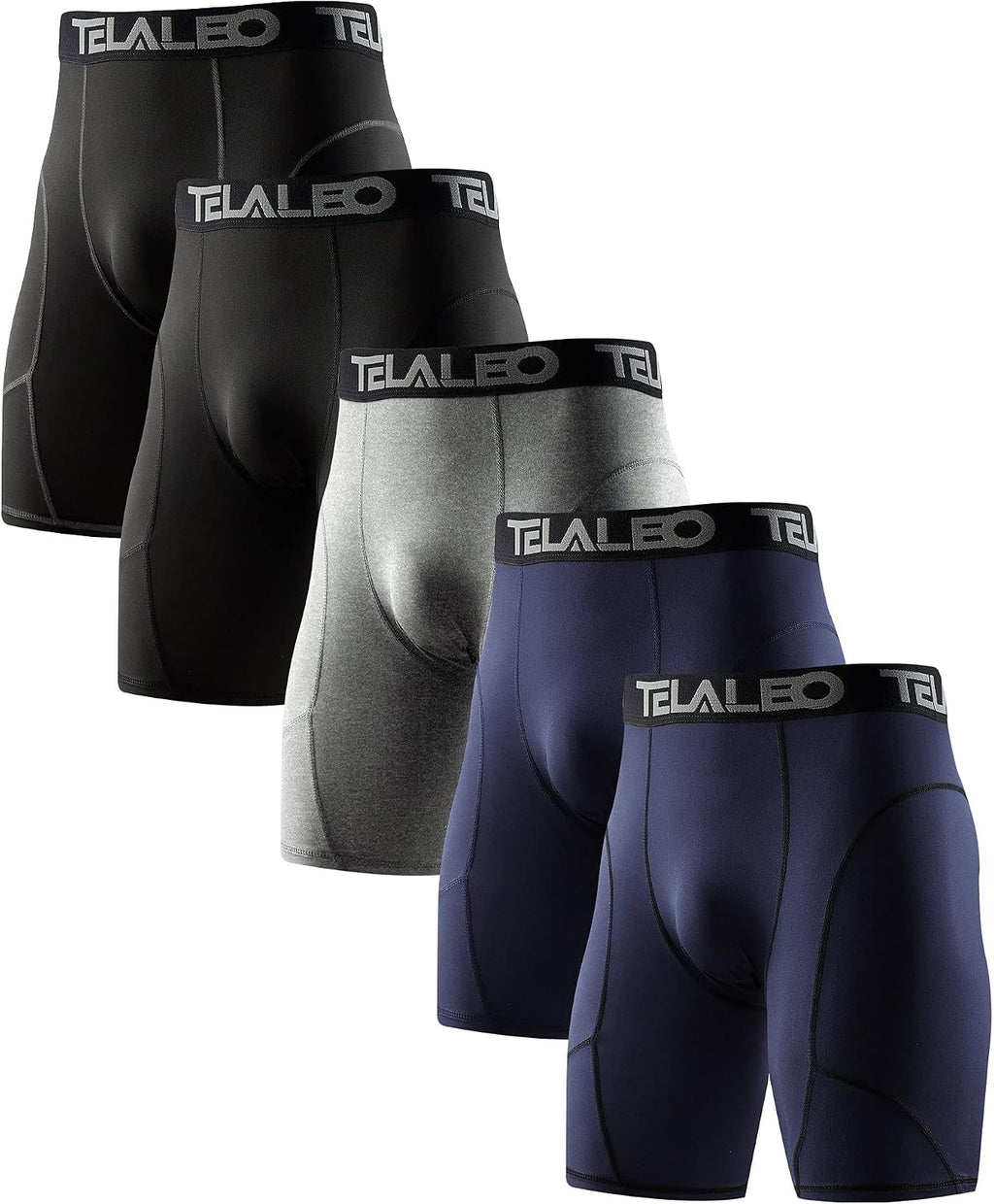 Compression Shorts Men Spandex Athletic Underwear Boxer Brief Base Layer