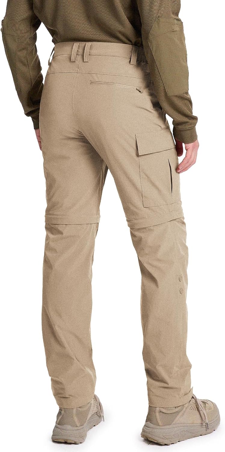 Moosehill Men's Hiking Pants: Convertible Quick-Dry