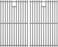 17.5 inch Grill Cooking Grates for Weber Spirit E210 E-220 S210 S-220 Spirit 200&Spirit II 200 Series Gas Grills with Front Control, Stainless Steel Grates Replacement Parts for Weber 7637 Gas Grills