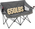 ARROWHEAD OUTDOOR Portable Folding Double Duo Camping Chair Loveseat