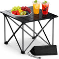 Anbte Small Folding Camping Table, Ultralight Aluminum, 44 Lb Capacity