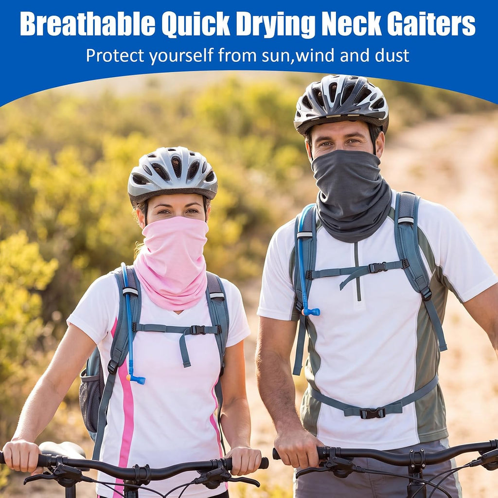Tarpop Neck Gaiters for Men Women Sports Running