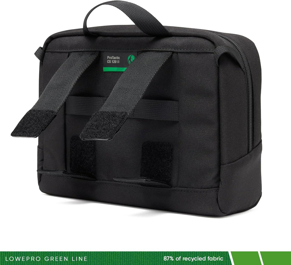 Lowepro ProTactic CS 120 III Camera Pouch, Compatible with ProTactic Camera Backpack 350/450 III Accessories Case Modular System, Internal Dimensions 17cm x 8cm x 23cm, Camera Accessories, Camera Bag