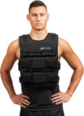 MIR PRO Weighted Vest With Zipper Option 45lbs - 90lbs Solid Iron Weights