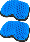 NEW-Vi Anti-Slip Kayak Seat Cushion - Waterproof Thicken Gel Boat Kayak Canoe Rowing Stadium Pad for Sit in Kayak Chair Kayak Accessories Equipment Gear for Fishing Kayak