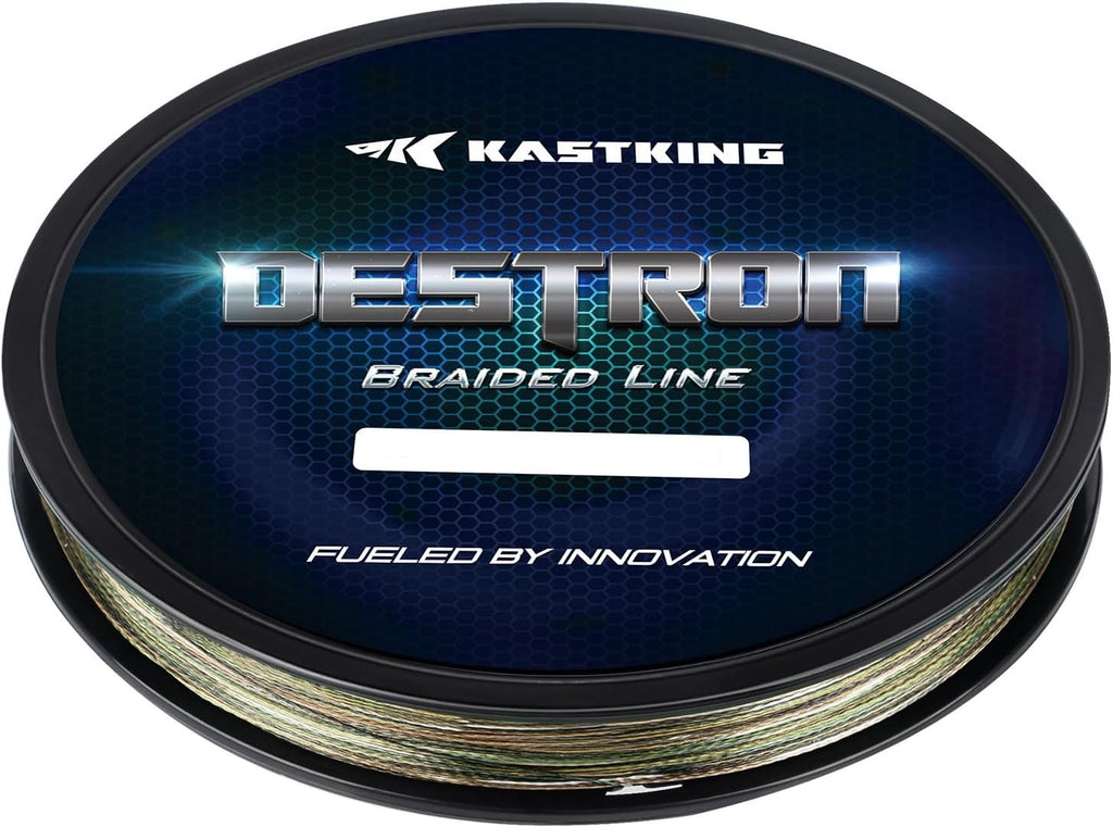 KastKing Destron Braided Fishing Line, Ultra-Thin Diameter & High Strength