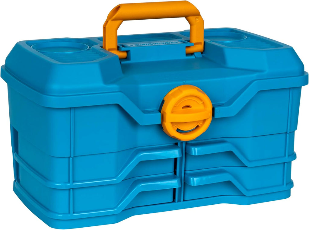 Flambeau Outdoors NextGen 4/0 M Tackle Box 4 Pivot Trays 23 Slots, Blue