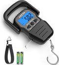 HEETA Fish Scale Digital Fishing Luggage Weight Scale with Measuring Tape