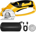 SakerPlus Cordless Electric Scissors, 4V Rechargeable Cardboard Cutter