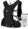 IX INOXTO Hydration Pack Backpack, Lightweight Water Backpack with 2L Hydration Bladder Daypack for Men Women,Running Hydration Vest for Trail Running Hiking Cycling Race Climbing