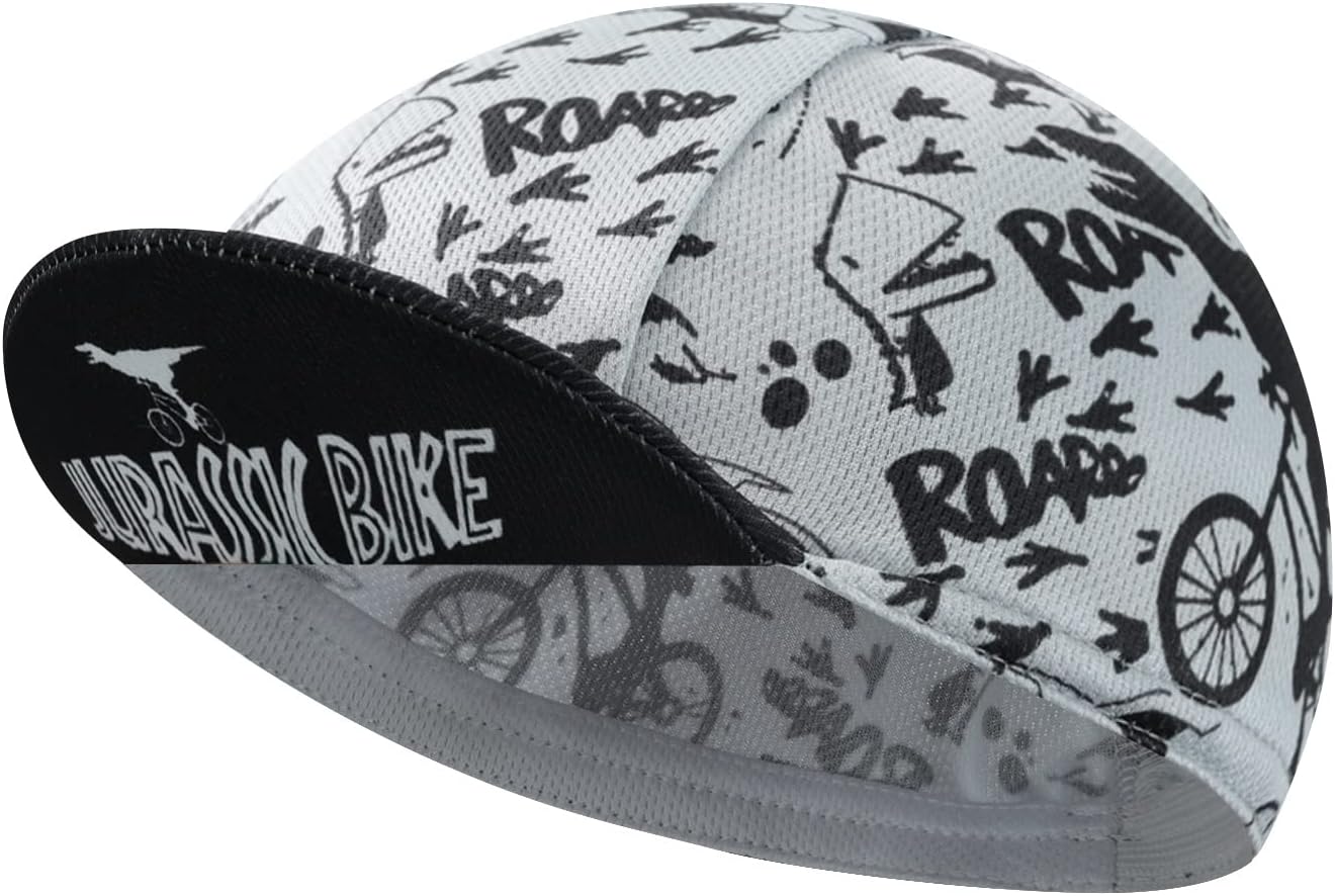 Cycling Cap - Polyester Road Cycling Hat-Under Helmet - Cycling Helmet Liner Breathable&Sweat Uptake