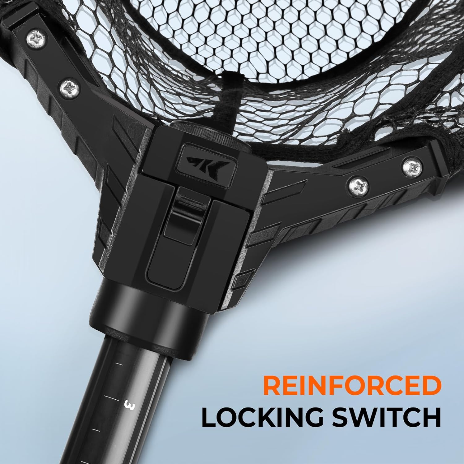 KastKing Brutus Fishing Landing Net with Boat Hook