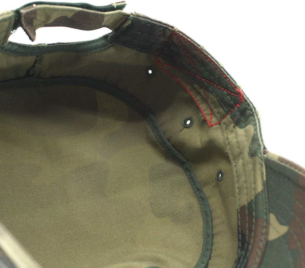 The Vintage Year Washed Cotton Distressed Cadet Hat - Tactical Military Baseball Cap for Men & Women, Outdoor Casual Wear