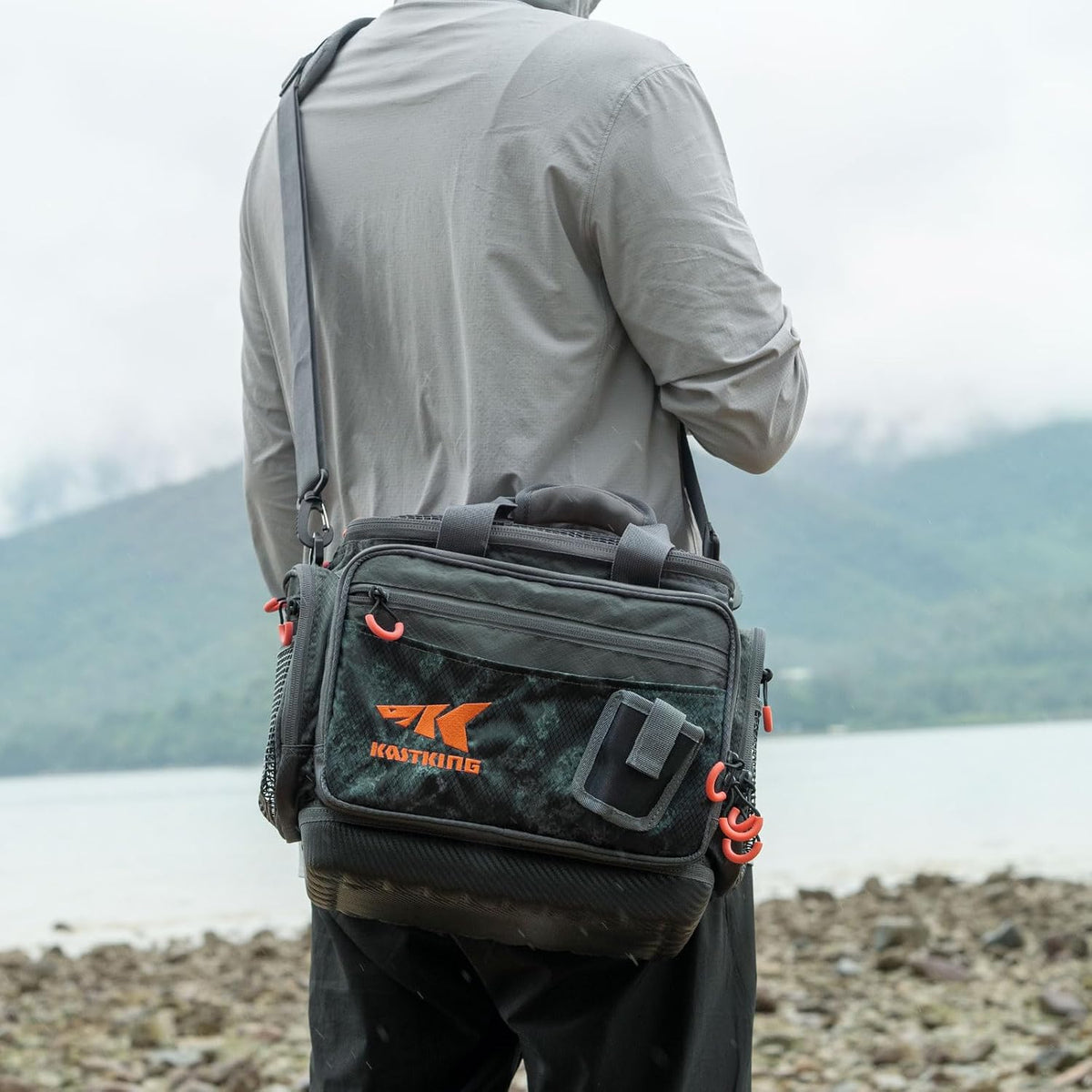 KastKing Bait Boss Tackle Bag, Saltwater Resistant Fishing Bag