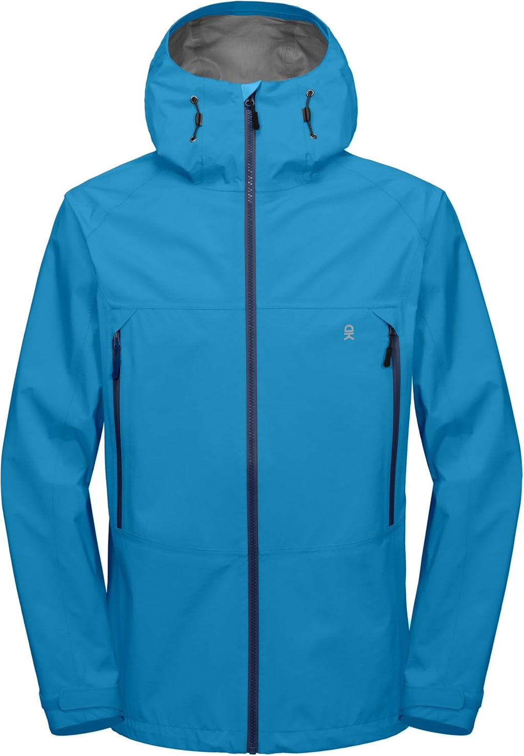 Little Donkey Andy Men's High-performance 3L Hard Shell Waterproof Rain Jacket Breathable Rain Gear for Hiking,Travelling