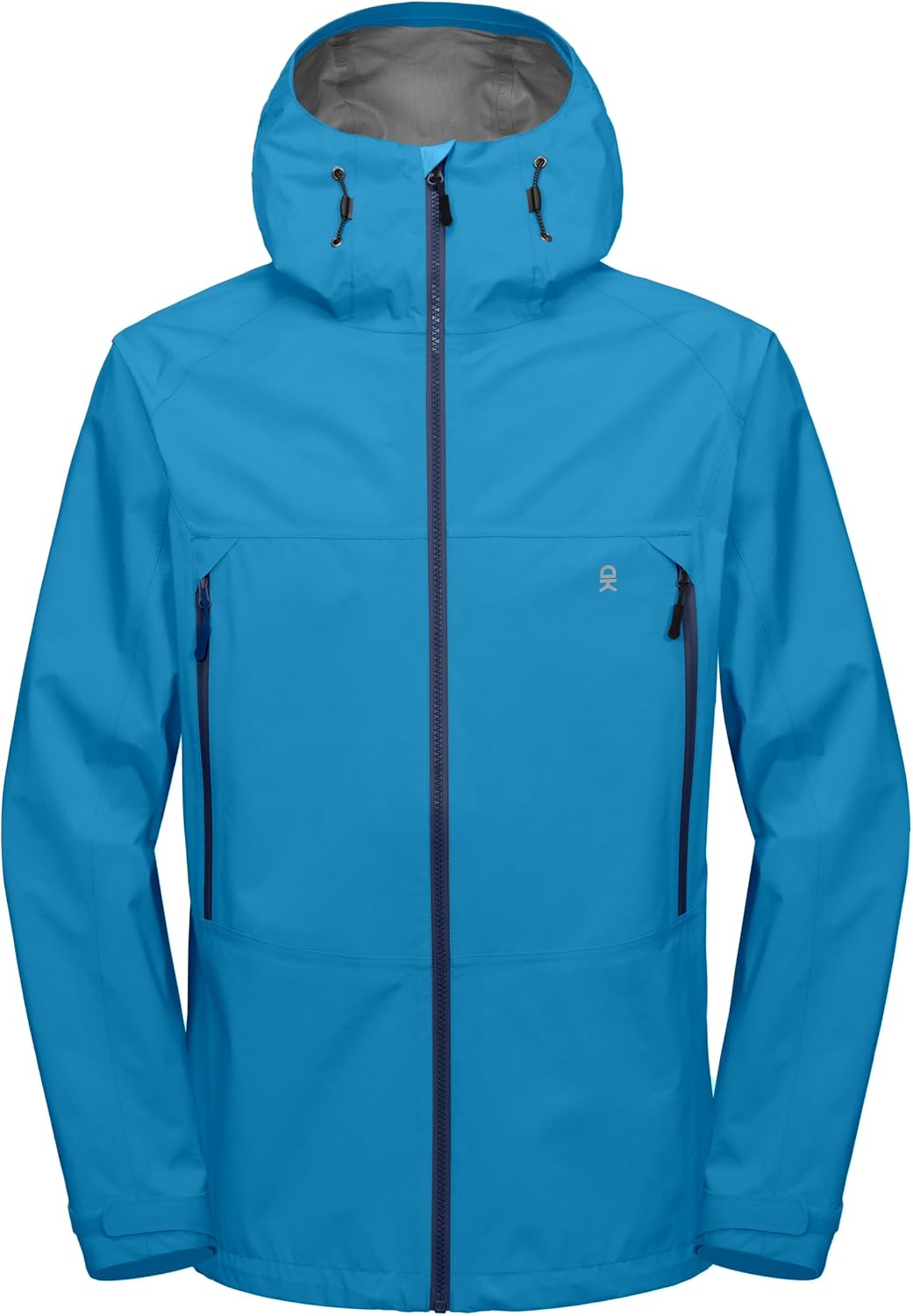 Little Donkey Andy Men's High-performance 3L Hard Shell Waterproof Rain Jacket Breathable Rain Gear for Hiking,Travelling
