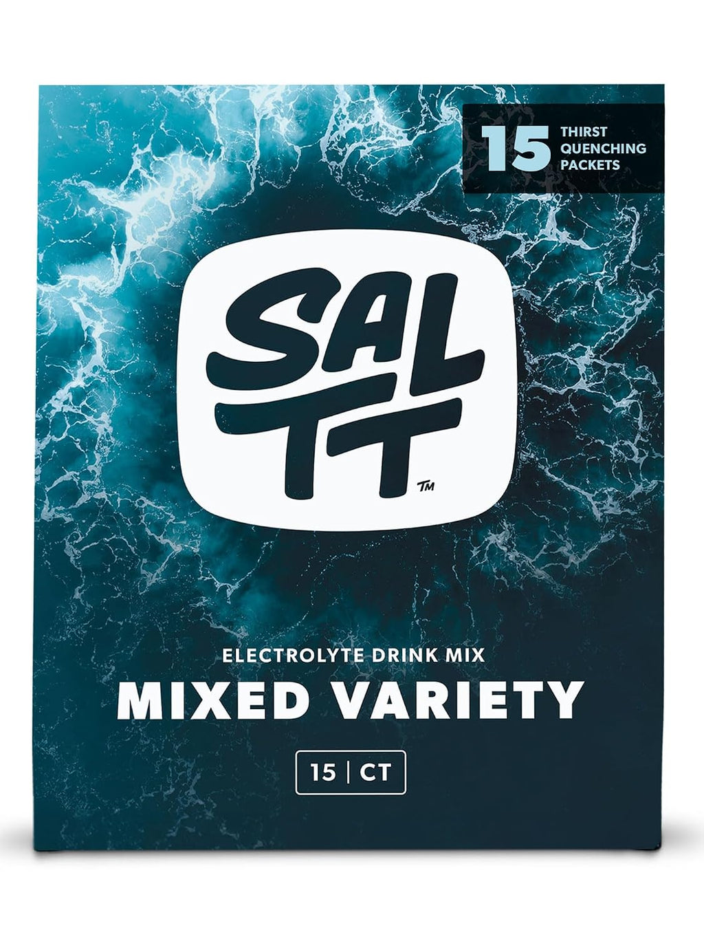 SALTT Electrolyte Packets - All Things Mixed Variety (15 Sticks) Zero Sugar