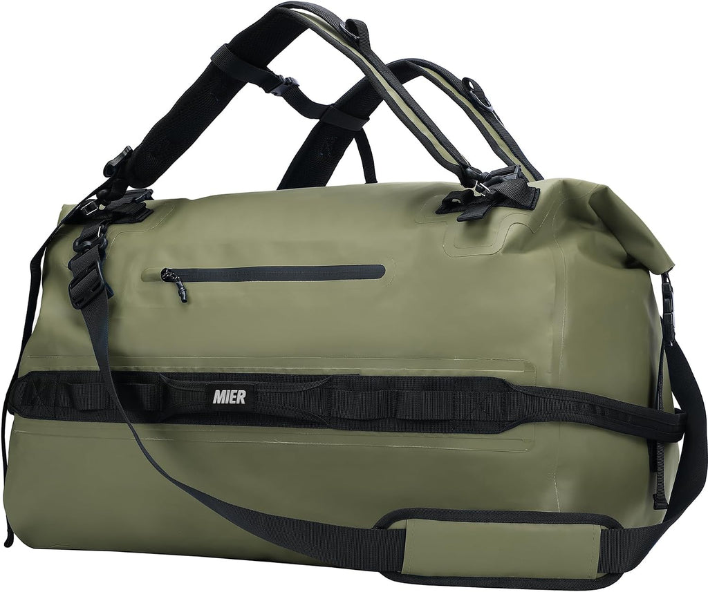 MIER Large Waterproof Duffel Bag - 60L/80L Dry Bag Backpack