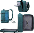 coowoz Large Travel Backpack For Women Men, Carry On Backpack,Hiking Backpack Waterproof Outdoor Sports Rucksack Casual Daypack Expandable Heavy Duty Extra large Backpack Peacock Blue