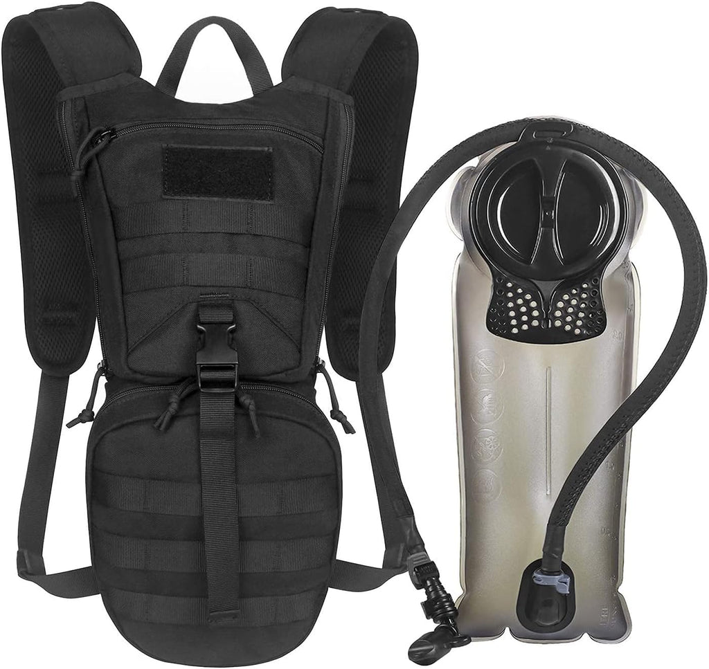 Unigear Tactical Hydration Backpack with 3L Water Bladder, Molle Backpack