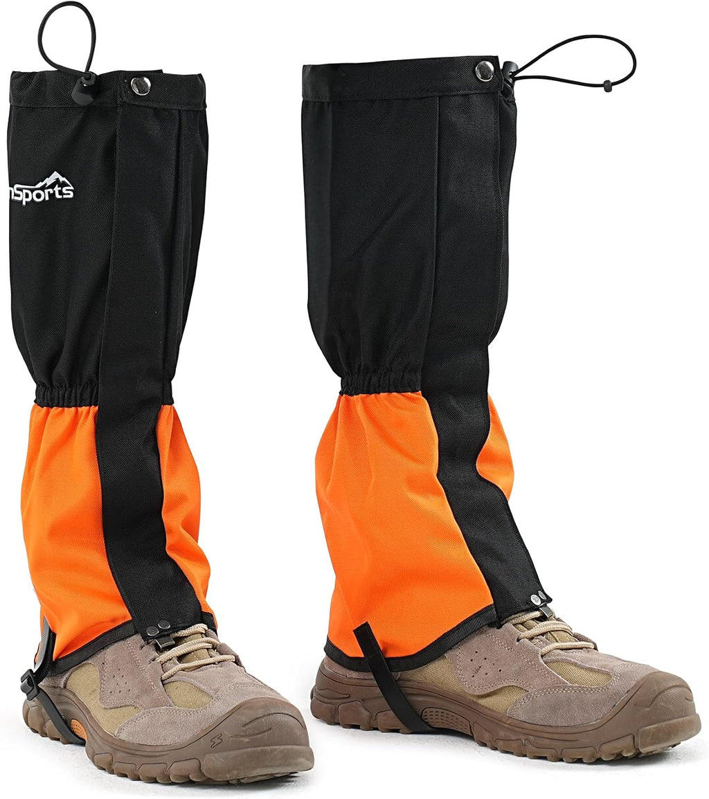 Leg Gaiters for Men Women Waterproof Gaiters for Hiking Snow Boot Gaiters