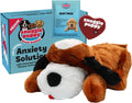 Snuggle Puppy Heartbeat Dog Toy for Puppies, Real-Feel Heartbeat, Calming Sleep Aid and Crate Training Comfort Toy with Heat Pack, Brown & White Beagle
