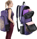 Gonex Yoga Mat Bag Convertible Backpack Blocks Carrier with Wet Pocket