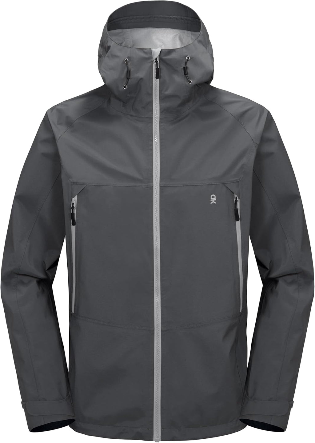 Little Donkey Andy Men's High-performance 3L Hard Shell Waterproof Rain Jacket Breathable Rain Gear for Hiking,Travelling