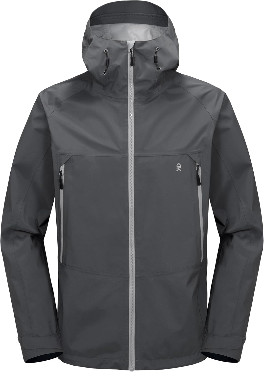 Little Donkey Andy Men's High-performance 3L Hard Shell Waterproof Rain Jacket Breathable Rain Gear for Hiking,Travelling