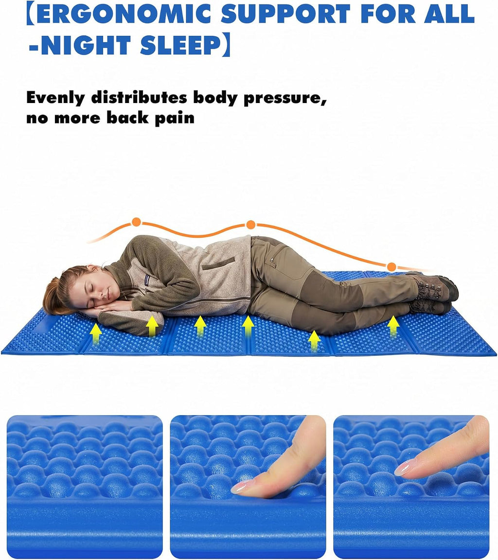 Camping Sleeping Pad, Lightweight Closed Cell Foam