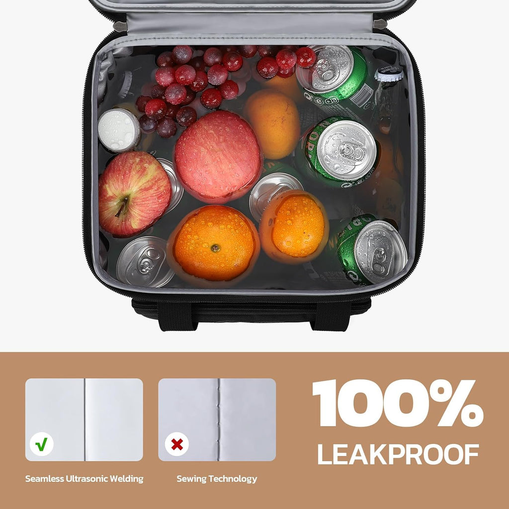 Maelstrom 23L Insulated Lunch Box, Expandable Double Deck Cooler Bag