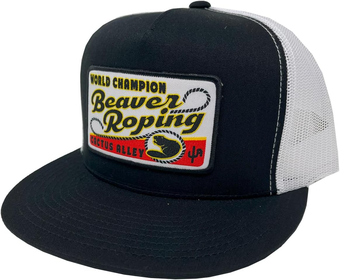 CACTUS ALLEY HAT CO. Western Lifestyle Texas Ranch Rodeo Inspired Adjustable Snapback Patch Hat