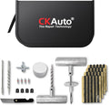 CKAuto 36 pcs Universal Tire Repair Kit with Plugs Heavy Duty Professional