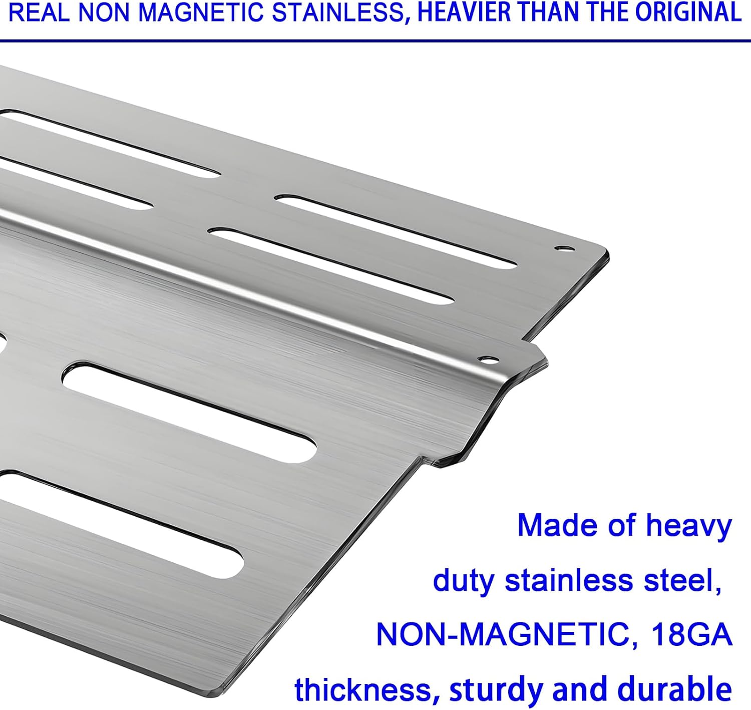 Genesis Grill Parts for Weber E310 E320 E330 EP310 EP320 EP330, 17.5” Flavorizer Bars 7620 Heat Deflector 7622 Burner Tube 62752 for Weber Genesis 300, Replacement Parts for Weber Accessories