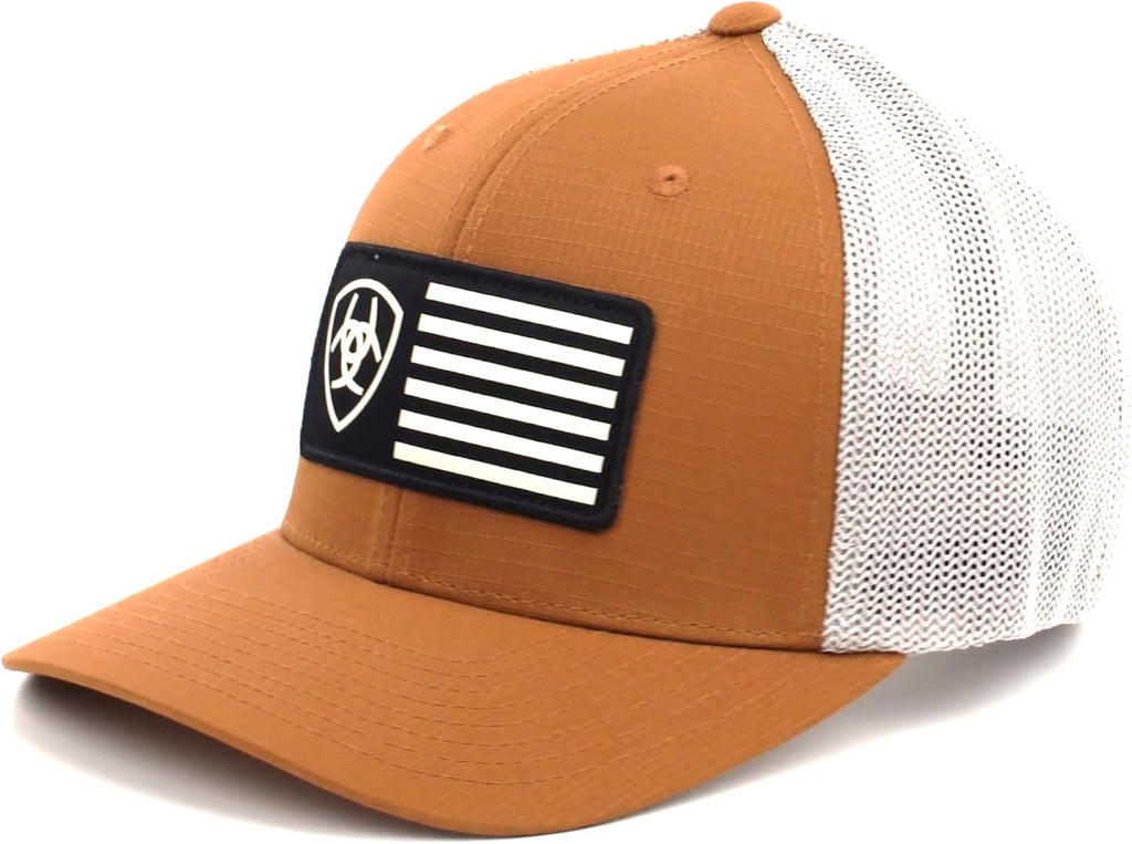 ARIAT Men's Ff OSFM Flag Cap, Tan