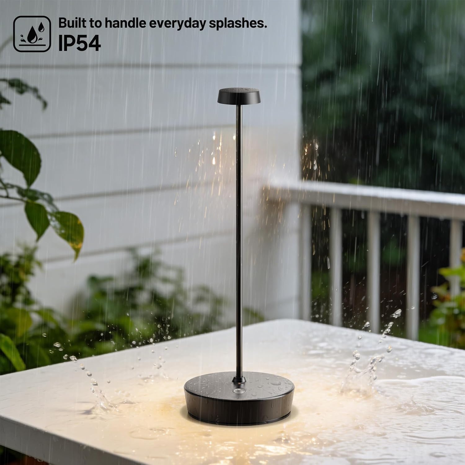 Rechargeable Cordless Table Lamp, 6000mAh Battery Table Light